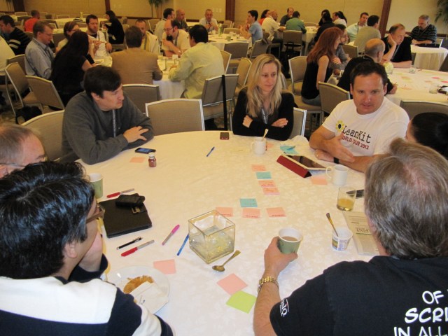 Lean coffee at LSSC'12